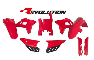 Rtech, Plastkit, REVOLUTION, R&#214;D, Honda 21-23 CRF450R, 22-23 CRF250R