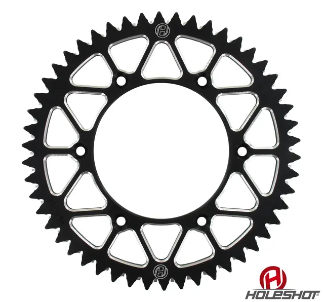 Holeshot Bakdrev Alu 520 48 Sort Kawasak i 07-16 KLX450 19-20 KX450 06-18 KX450F 