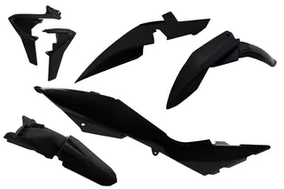 Rtech Plastkit Svart Husqvarna TC449 11-12, TE449/511 11-12
