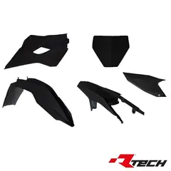 Rtech Plastkit Husqvarna FE/TE 2015-16 Svart