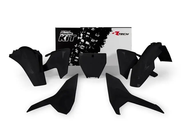 Rtech Plastkit Husqvarna FC 2016-17 Svart 