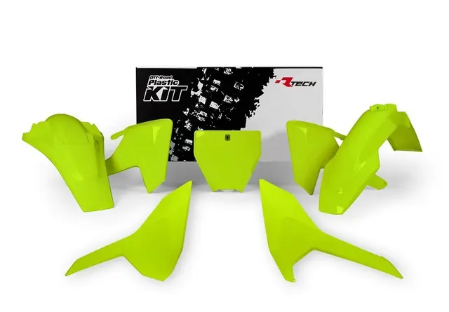 Rtech Plastkit Husqvarna FC 2016-17 Neon Gul 