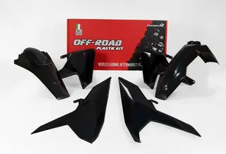 Rtech Plastkit Svart Husqvarna TE250/300 17-19, FE250/350/450/501 17-19