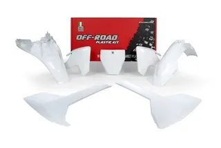 Rtech Plastkit Hvit Husqvarna TC85 2018-