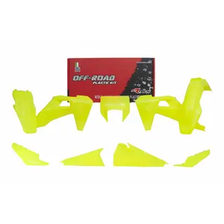 Rtech, Plastkit, NEON GUL, Husqvarna TE/FE 150/250/300/350/450/501, 20-23
