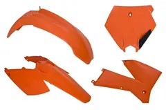 Rtech Plastkit Oransje KTM EXC/EXC-F 05-07, SX/SX-F 05-06