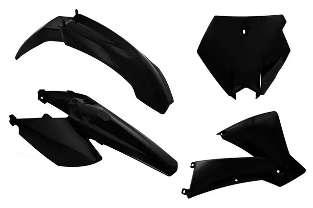 Rtech Plastkit KTM SX 85 2004-12 Svart 
