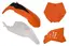 Rtech Plastkit KTM SX65 2009-11 Orange/Hvit