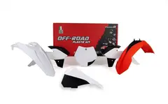 Rtech Plastkit KTM SX85 2013-17 Hvit/Svart/Orange