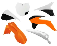 Rtech Plastkit KTM SX-F/SX 2013-16 Hvit/Orange/Svart