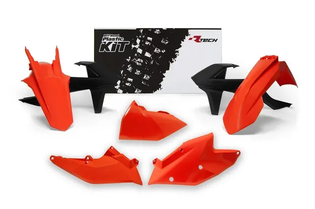 Rtech Plastkit KTM Oransje EXC250/300, EXC-F250/350/450/500 2017- 