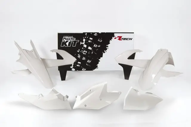 Rtech Plastkit KTM EXC-F 2017-19 Hvit 