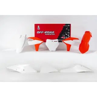 Rtech Plastkit Hvit/Oransje KTM SX125/150/250 SX-F250/350/450 2019-