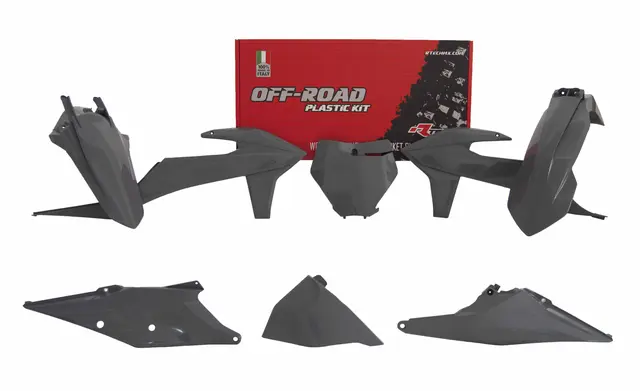 Rtech Plastkit, Grå, KTM 19 450 SX-F, 19 150 SX 