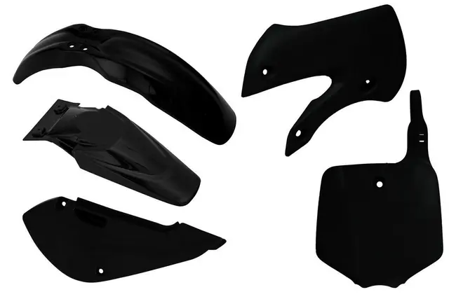Rtech Plastkit Kawasaki KX65 2001-17 Svart 