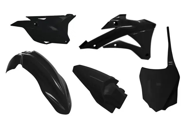 Rtech Plastkit Kawasaki KX85 2014-17 Svart 