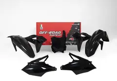 Rtech Plastkit Svart Kawasaki KX250 19-20, KX250F 17-18