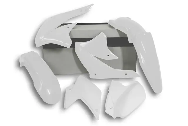 Rtech Plastkit Hvit Kawasaki KLX450 2007-2016 