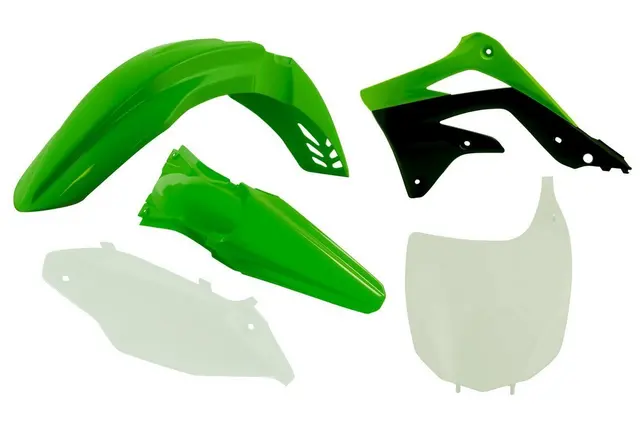 Rtech Plastkit Kawasaki KX450F 2012 Grønn/Hvit 