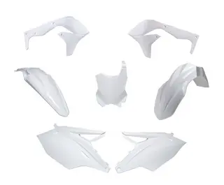 Rtech Plastkit Kawasaki KX450F 2016-17 Hvit