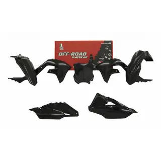 Rtech Plastkit Svart Kawasaki KX450 2019-&gt;, KX250 2021-&gt;