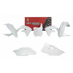 Rtech Plastkit Hvit Kawasaki KX450 2019-&gt;, KX250 2021-&gt;