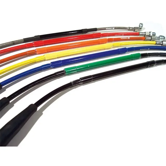 Venhill Bremseslange Foran Grønn Kawasak KX65 2009-12 