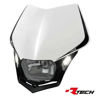 Rtech Hovedlys V-Face LED HVIT