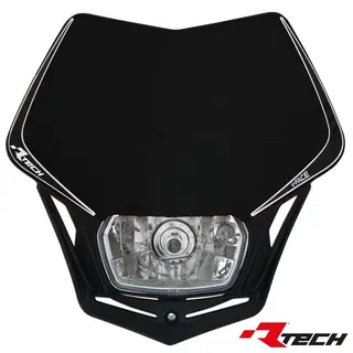 Rtech Hovedlys V-Face Svart