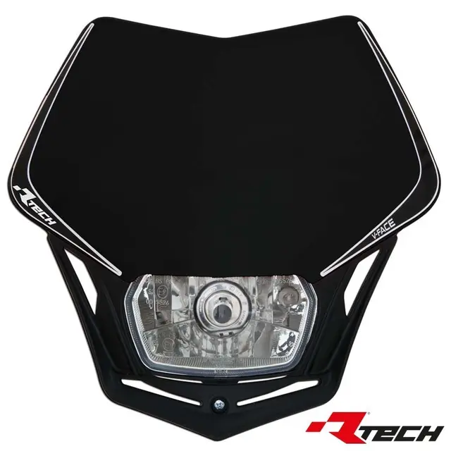 Rtech Hovedlys V-Face Svart 