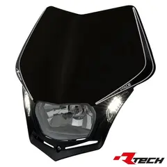 Rtech Hovedlys V-Face LED SVART