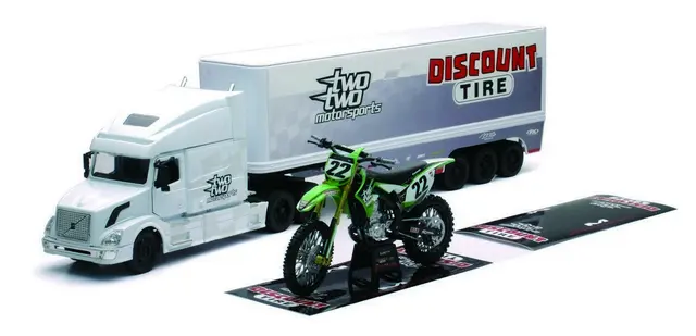 New-Ray Kawasaki TwoTwo Factory Paket 