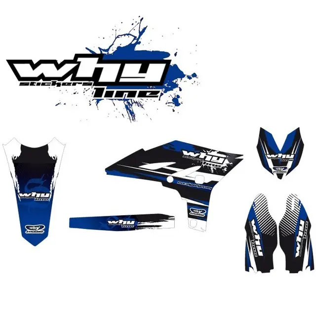 Why Stickers Stickers Kit YZF 250 10-> Y amaha 10-13 YZ250F 