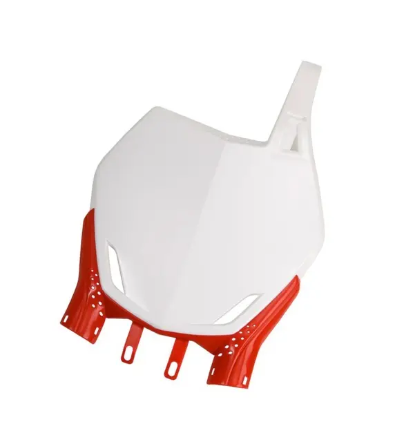 Rtech Nummerplate Future HVIT RÖD 