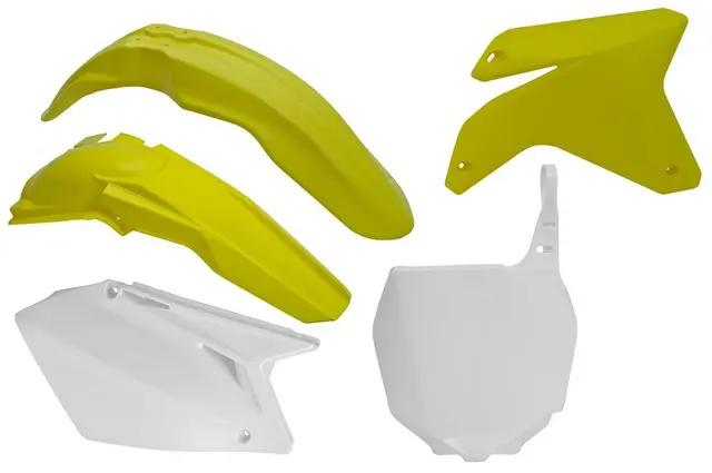 Rtech Plastkit Suzuki RM-Z450 2005-06 Gul/Hvit 