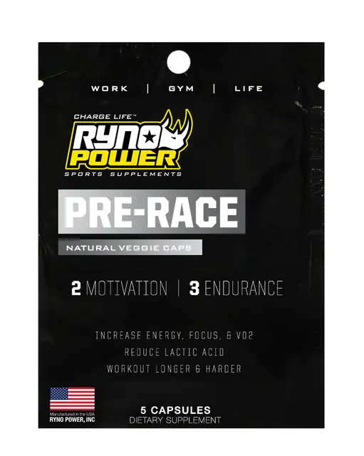 Ryno Power Pre-Race Packs (2st Motivatio n 3st Endurance) 