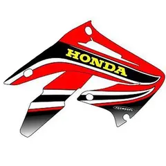 Tecno-X Tank &amp; Kyldekal CRF 450 02-04 Ho nda 02-04 CRF450R