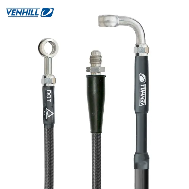 Venhill Clutchslange CARBON Sort KTM 13- 17 85 SX 14-20 65 SX 