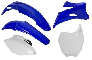 Rtech Plastkit Yamaha YZ250/450F 2006-09 Bl&#229;/Hvit