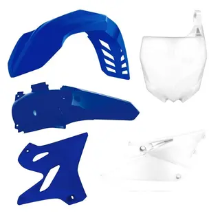 Rtech Plastkit Yamaha YZ250/125 2015-21 Bl&#229;/Hvit