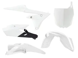 Rtech Plastkit Yamaha YZ250/450F 2014-17 Hvit