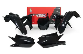 Rtech Plastkit, Sort, Yamaha YZ250F 19-23, YZ450F 18-22