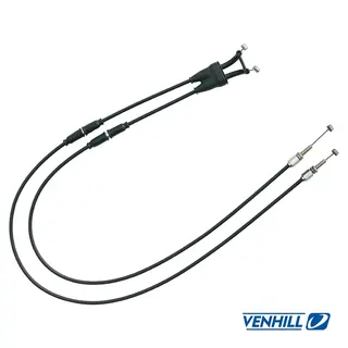 Venhill Gasswire, Sort, KTM 17-19 450 EX 6-18 250 SX-F, 17-18 350 EXC-F, 16-19 35