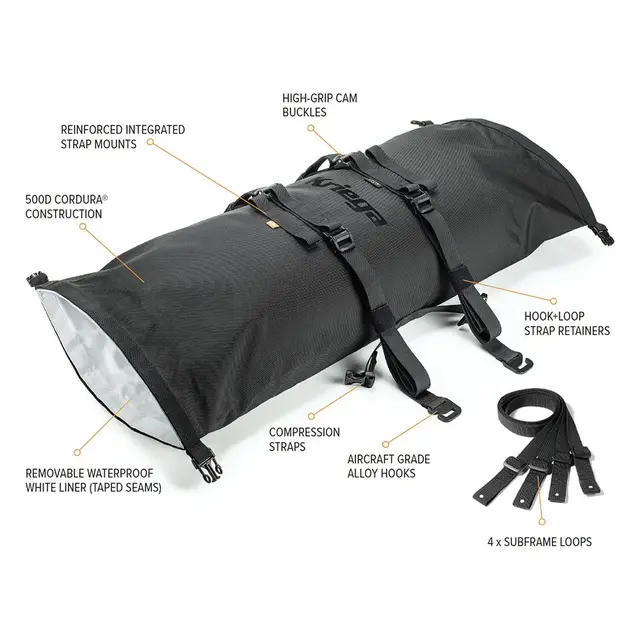 Kriega ROLLPACK20 Svart - 20 liter kapasitet 