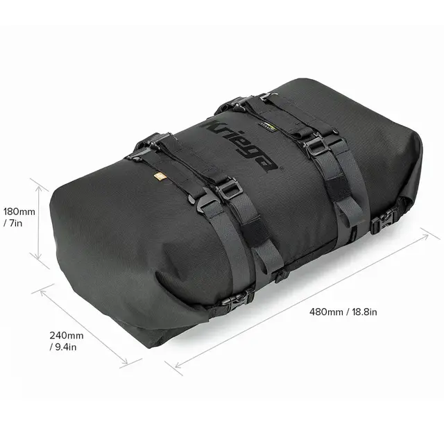 Kriega ROLLPACK20 Svart - 20 liter kapasitet 
