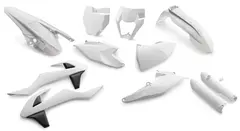 KTM Plastkit - Hvit KTM EXC 250 - 500 2017 - 2019