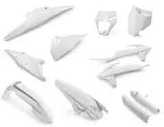 KTM Plastkit - Hvit KTM SX 125-450 2019-&gt; EXC 150-500 2020-&gt;