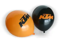 KTM Ballonger 100 Stk. 50 pieces orange + 50 pieces black