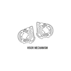 KTM FACTOR HELMET VISOR MECHANIC KTM Originaldel