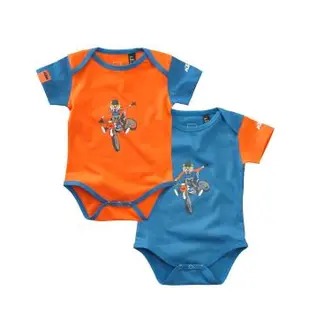 KTM Radical Bodysett til Baby Sett med to - Oransje og Bl&#229;